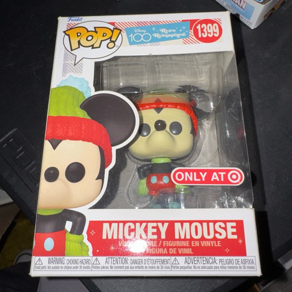 Funko Pop Disney 100 Mickey Mouse #1399 Retro Reimagined Target Exclusive